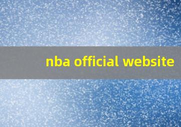 nba official website